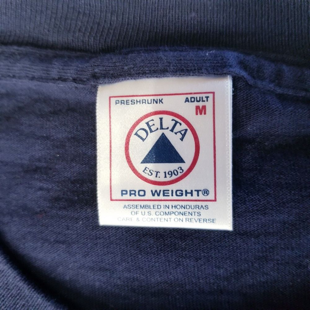 Vintage Y2K George Bush Dick Cheney Inauguration Blue T-Shirt Medium Embroidered - Picture 5 of 8